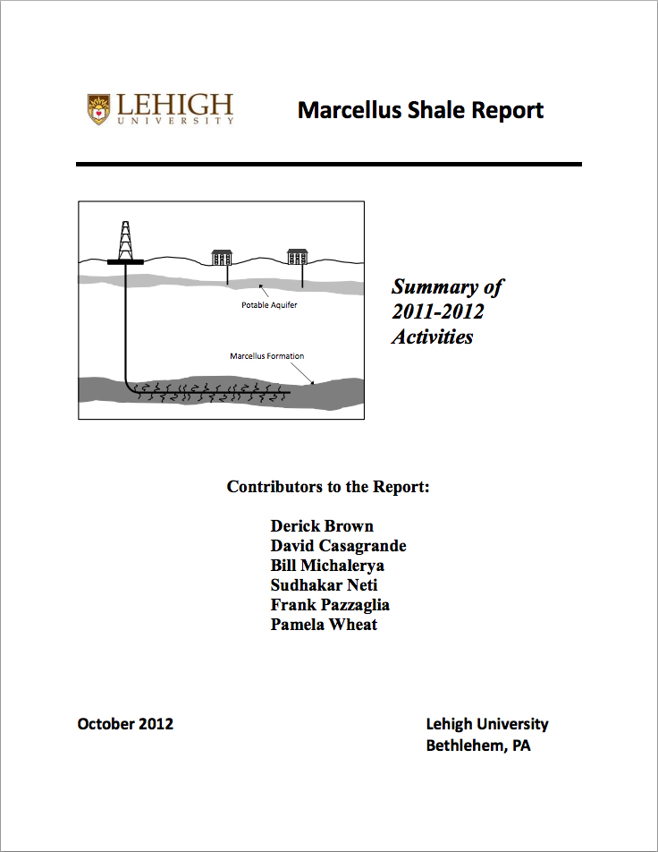 Lehigh University Marcellus Shale - Marcellus Report